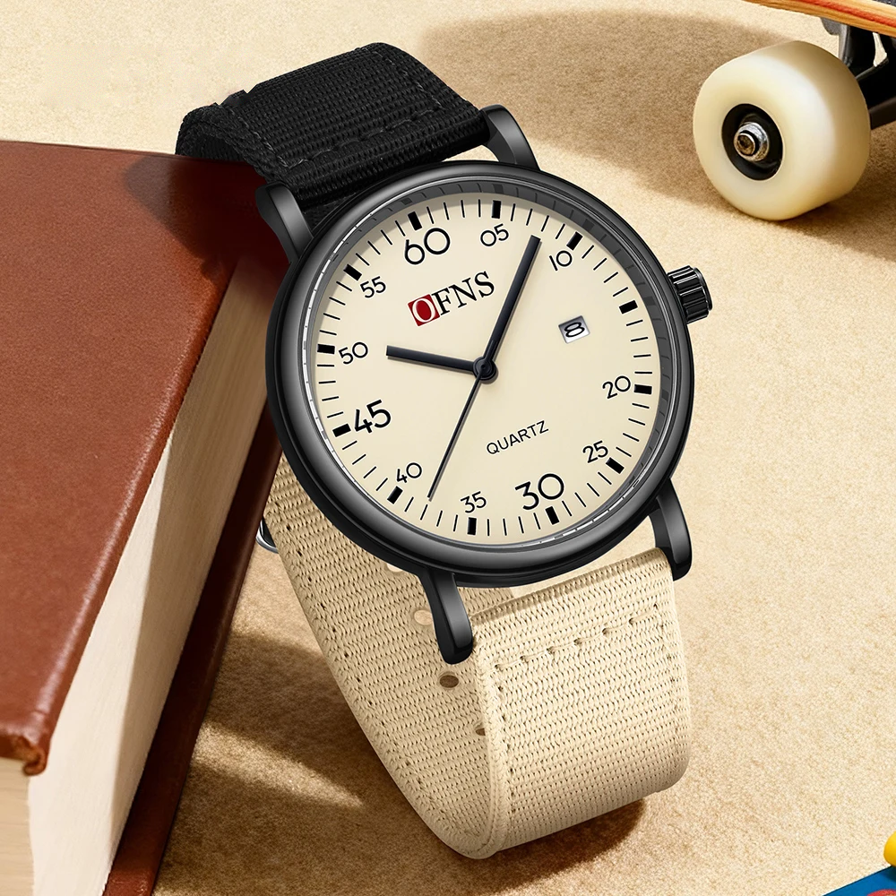 Fenwick-Nylon-Field-Watch Black — studio 1