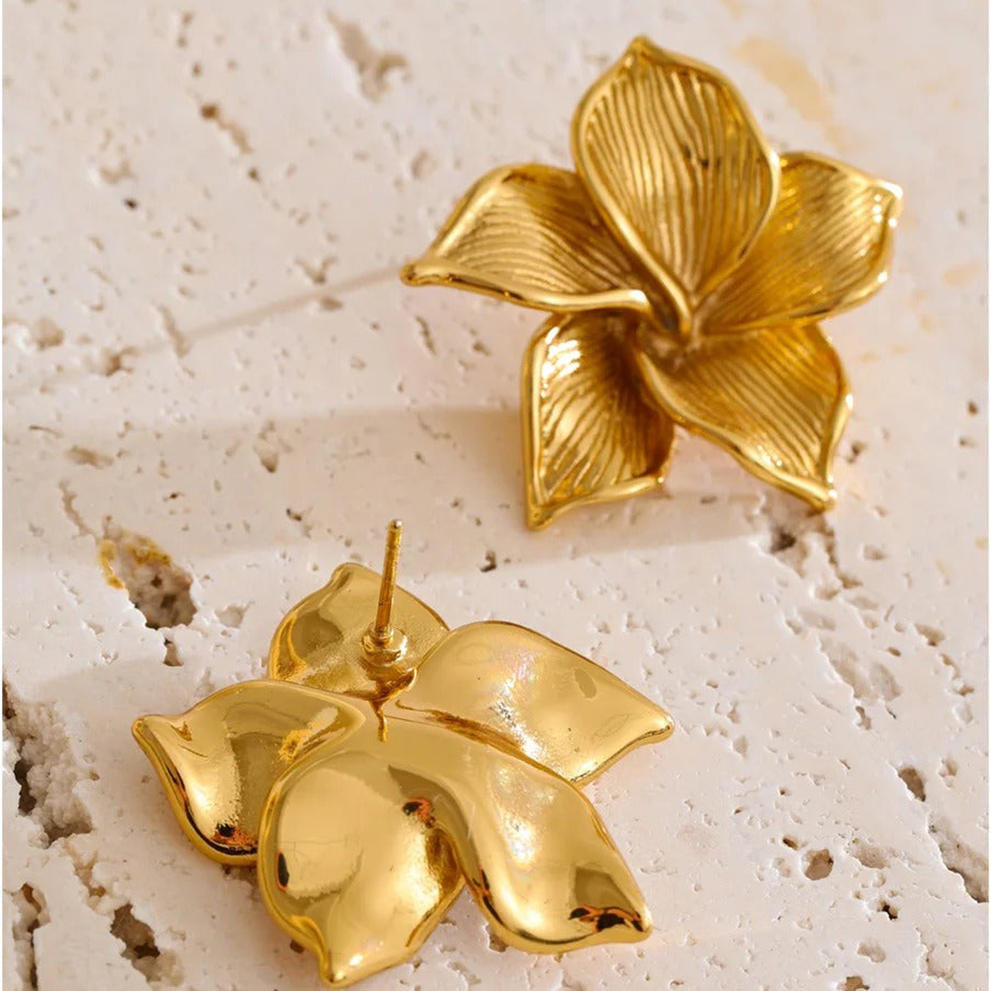Cassia Flower Stud Earrings