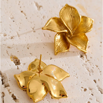 Cassia Flower Stud Earrings