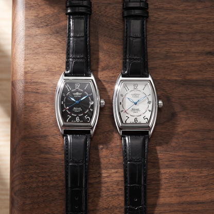 Calder Automatic Leather Watch