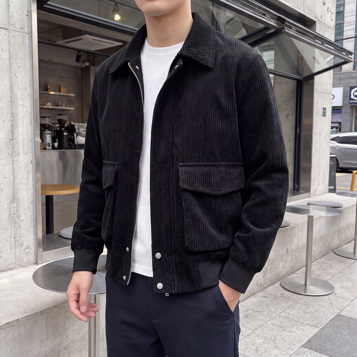 Flint Ribbed Jacket