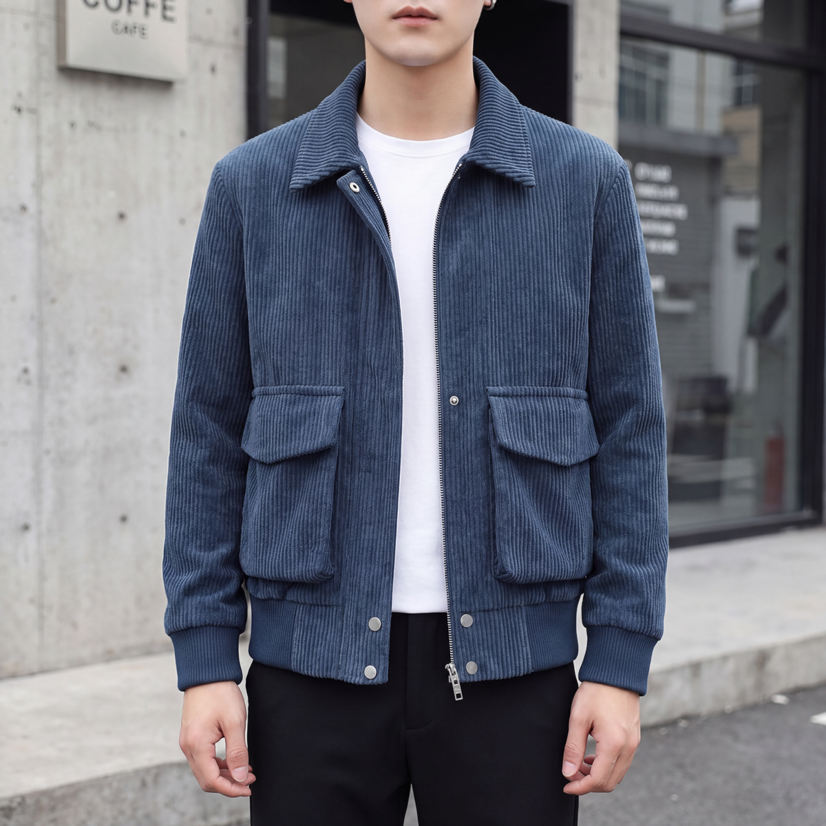 Flint Ribbed Jacket
