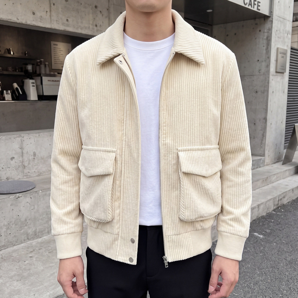 Flint Ribbed Jacket
