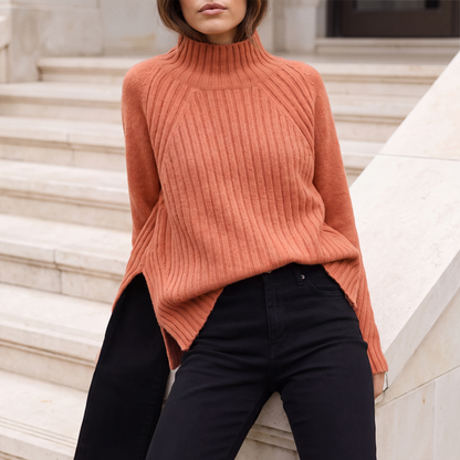 Freya Mock Neck Sweater