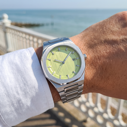 Gage Brushed Dial Watch