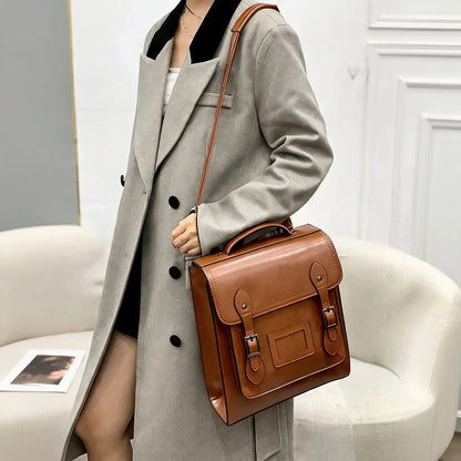 Elowen Genuine Leather Backpack