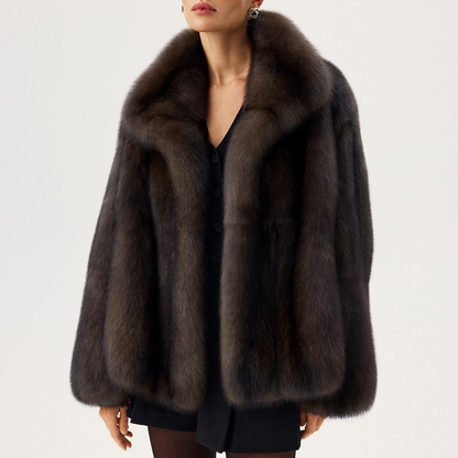 Monaco Faux Mink Coat