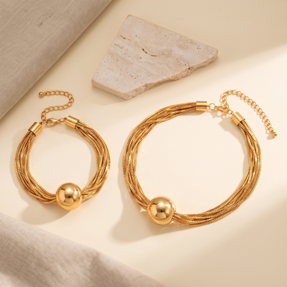 Gigi Gold Set — flatlay 1