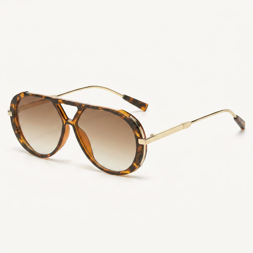 Goldie Leopard Brown — angled