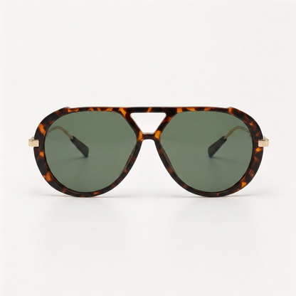 Goldie Leopard Green — front