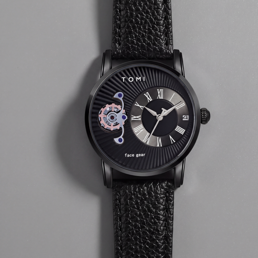 Grayson-Minimalist-Watch-Set Black — flatlay 1