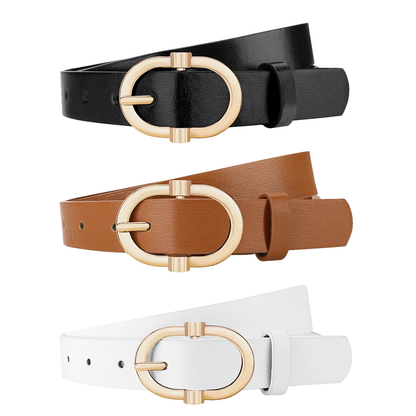 Presley Gold Buckle Belt