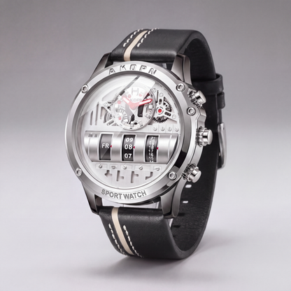 Gus Rolling Date Watch