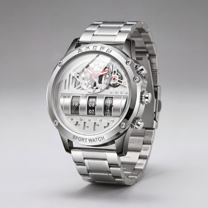 Gus Rolling Date Watch
