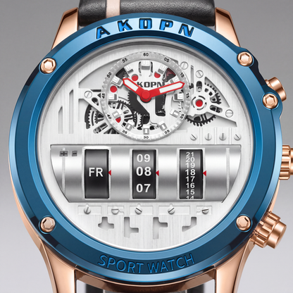 Gus Rolling Date Watch