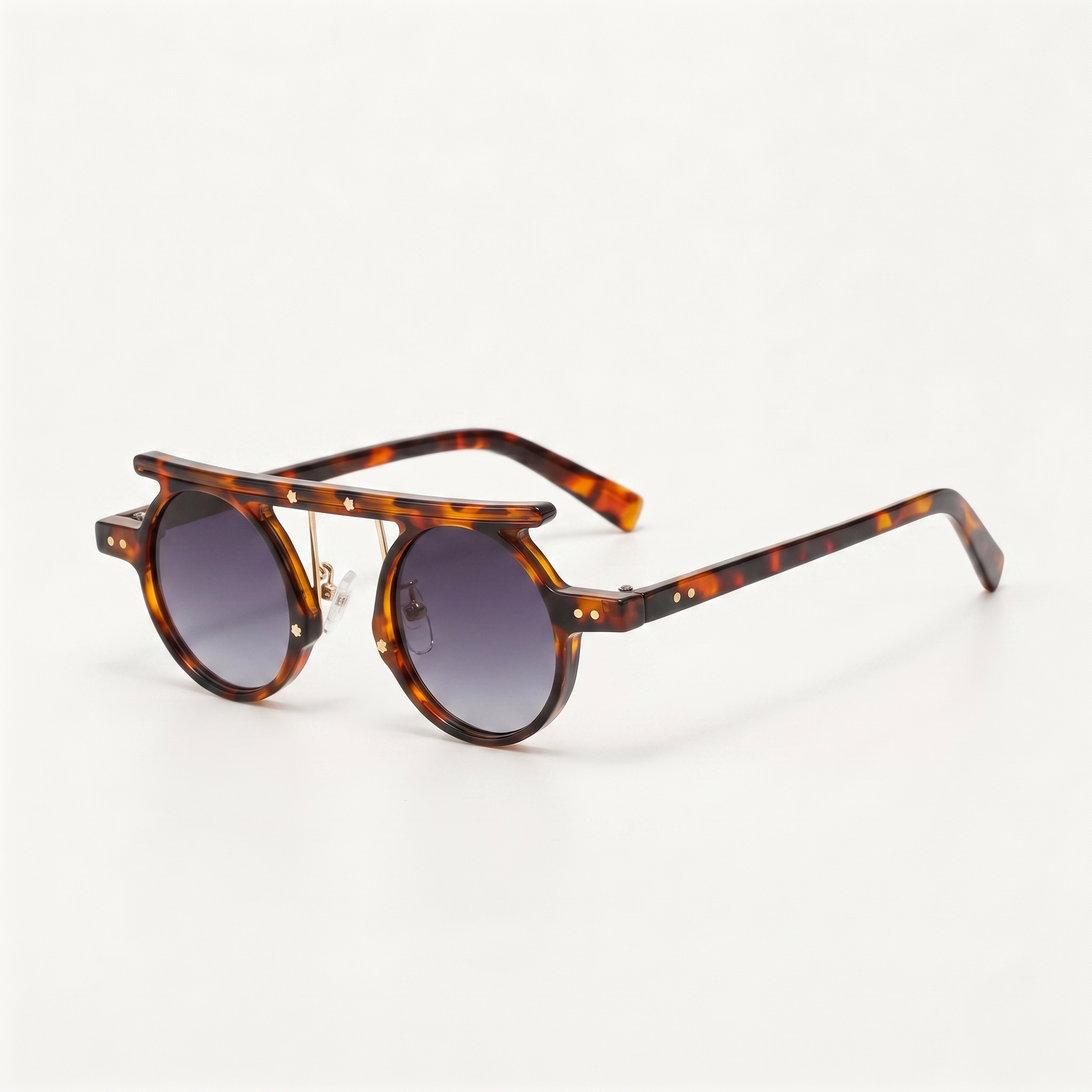 Halston Tortoise Smoke — angled