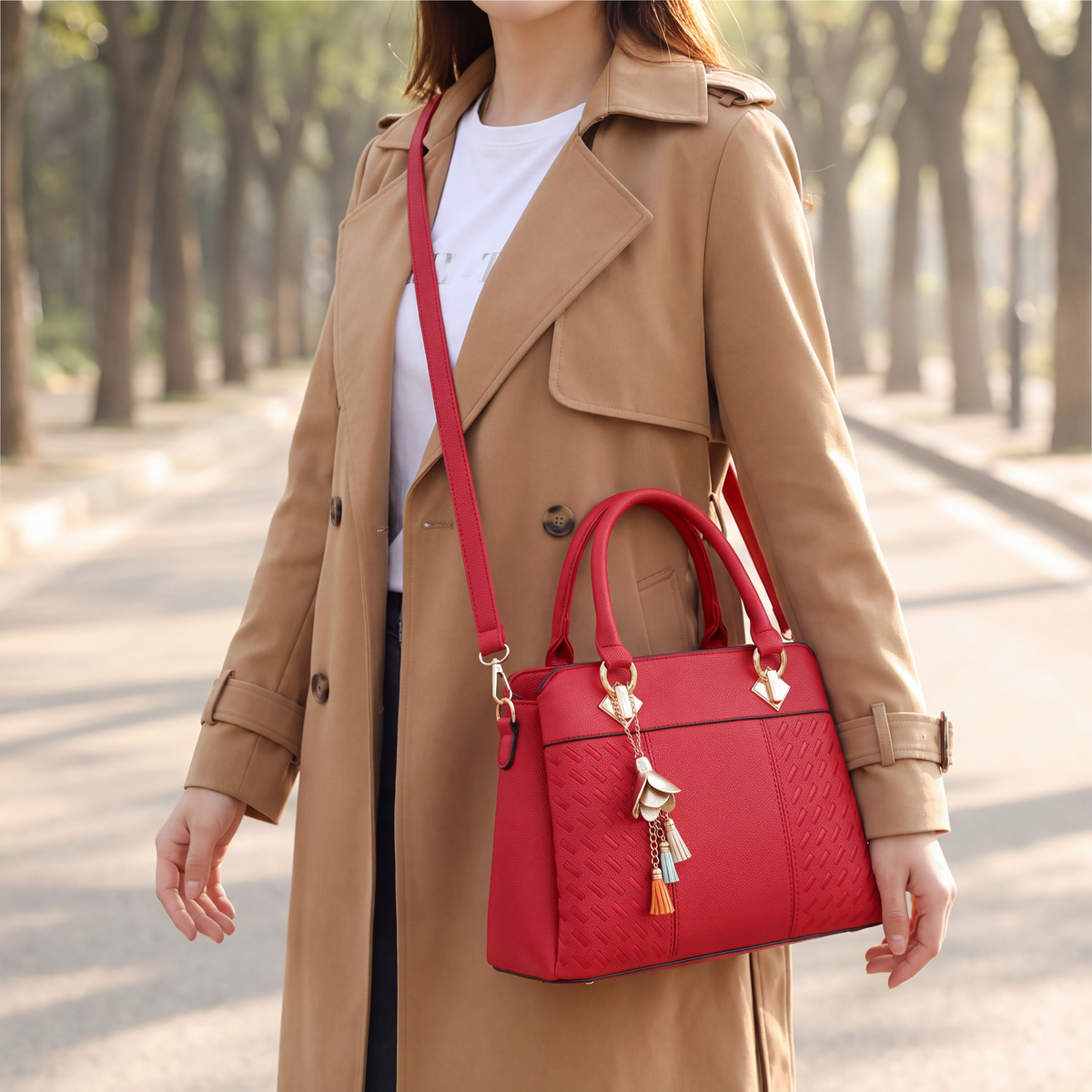 Hana Tassel Satchel