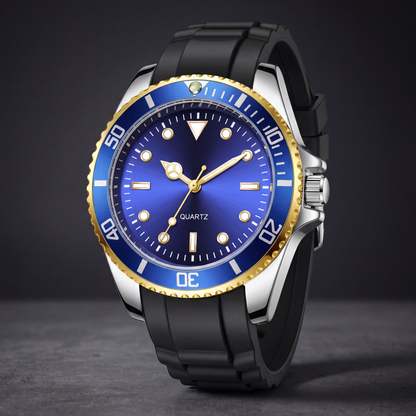 Harbor Watch Blue Gold — studio 1