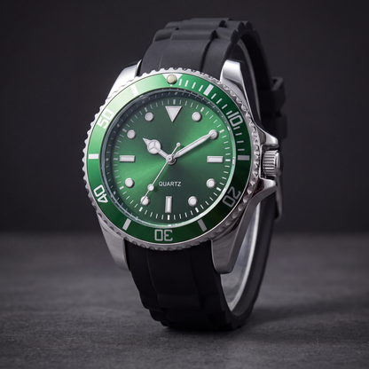 Harbor Watch Green Silver — studio 1