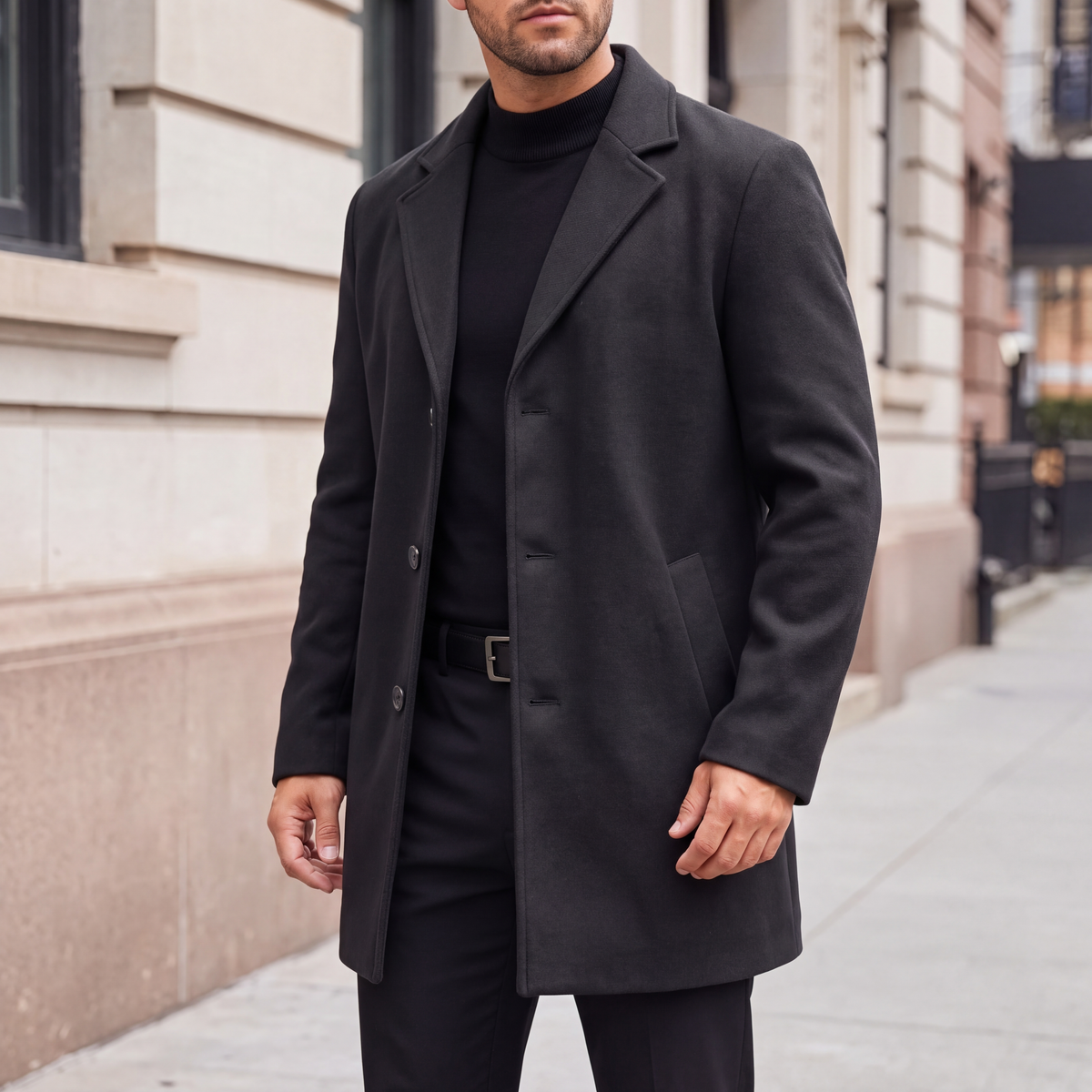 Harlan Lapel Trench Coat