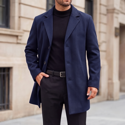 Harlan Lapel Trench Coat