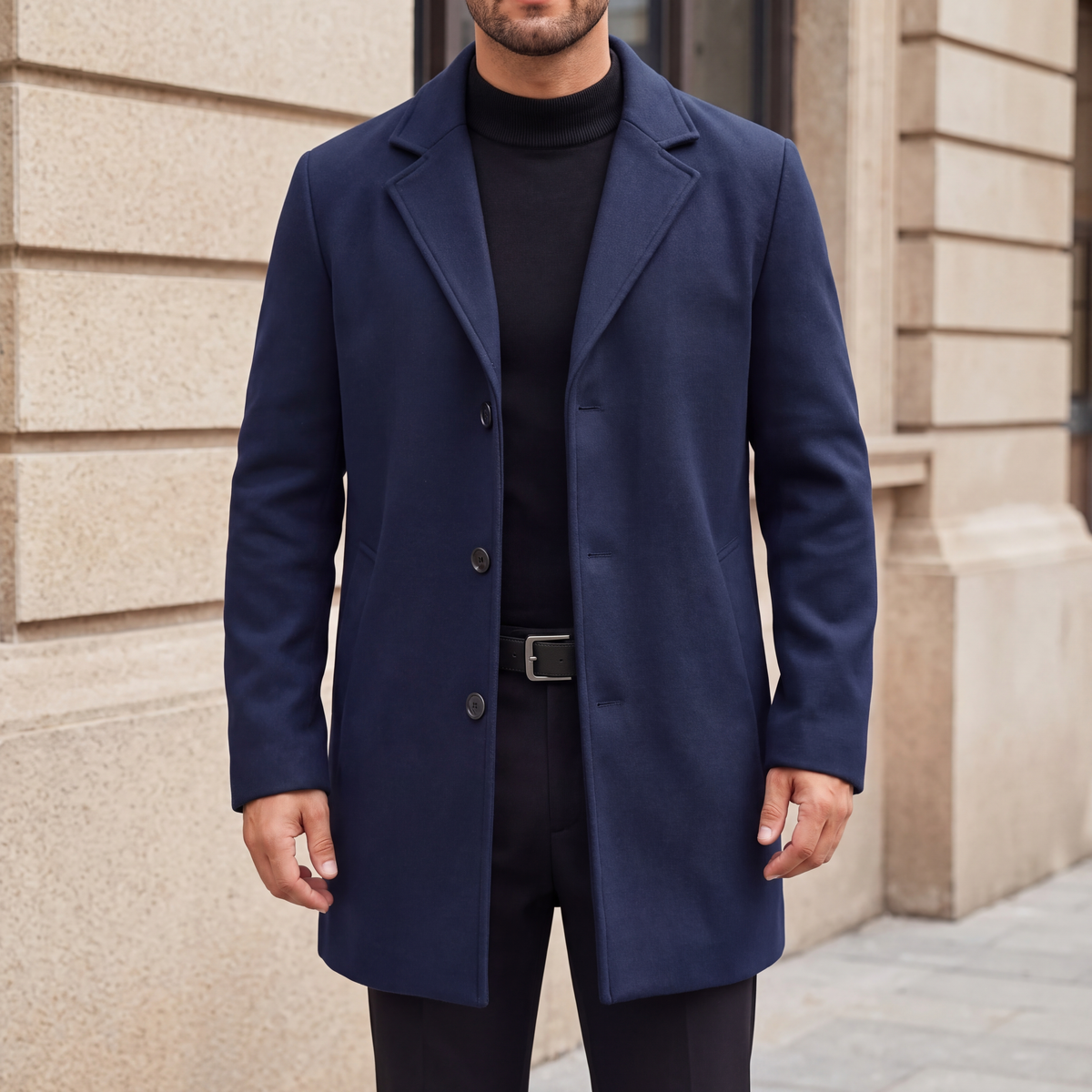 Harlan Lapel Trench Coat