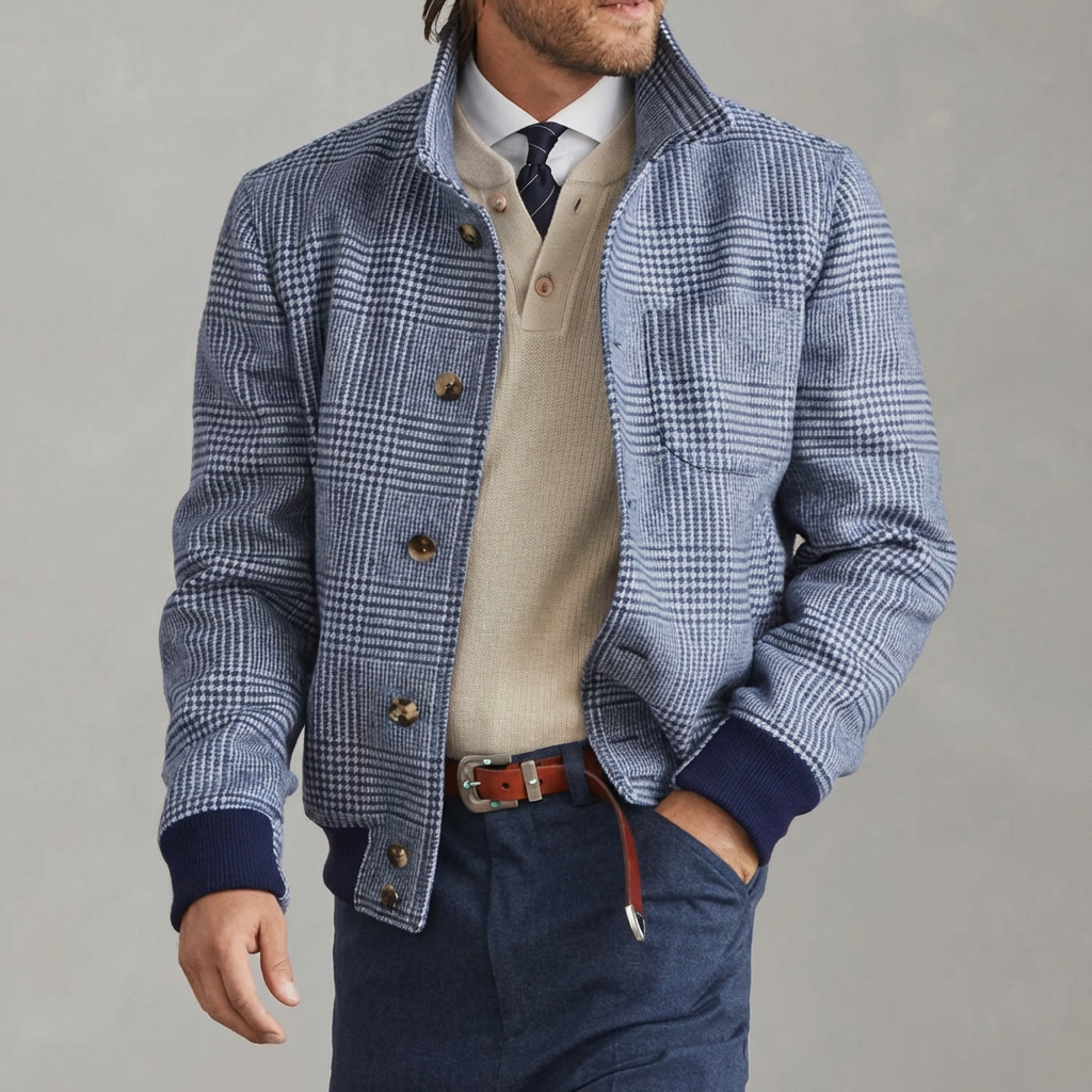 CLIFTON PLAID JACKET