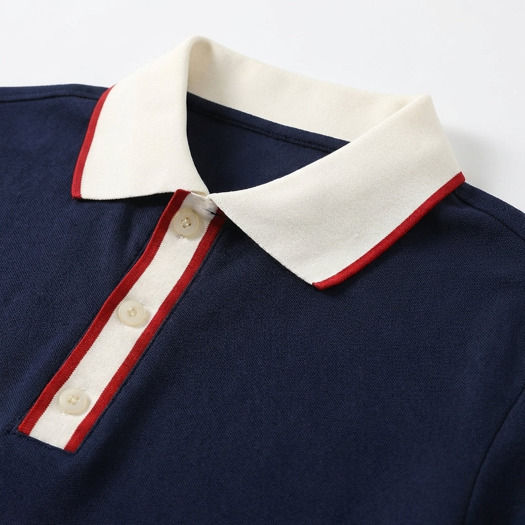 HENLEY COTTON POLO