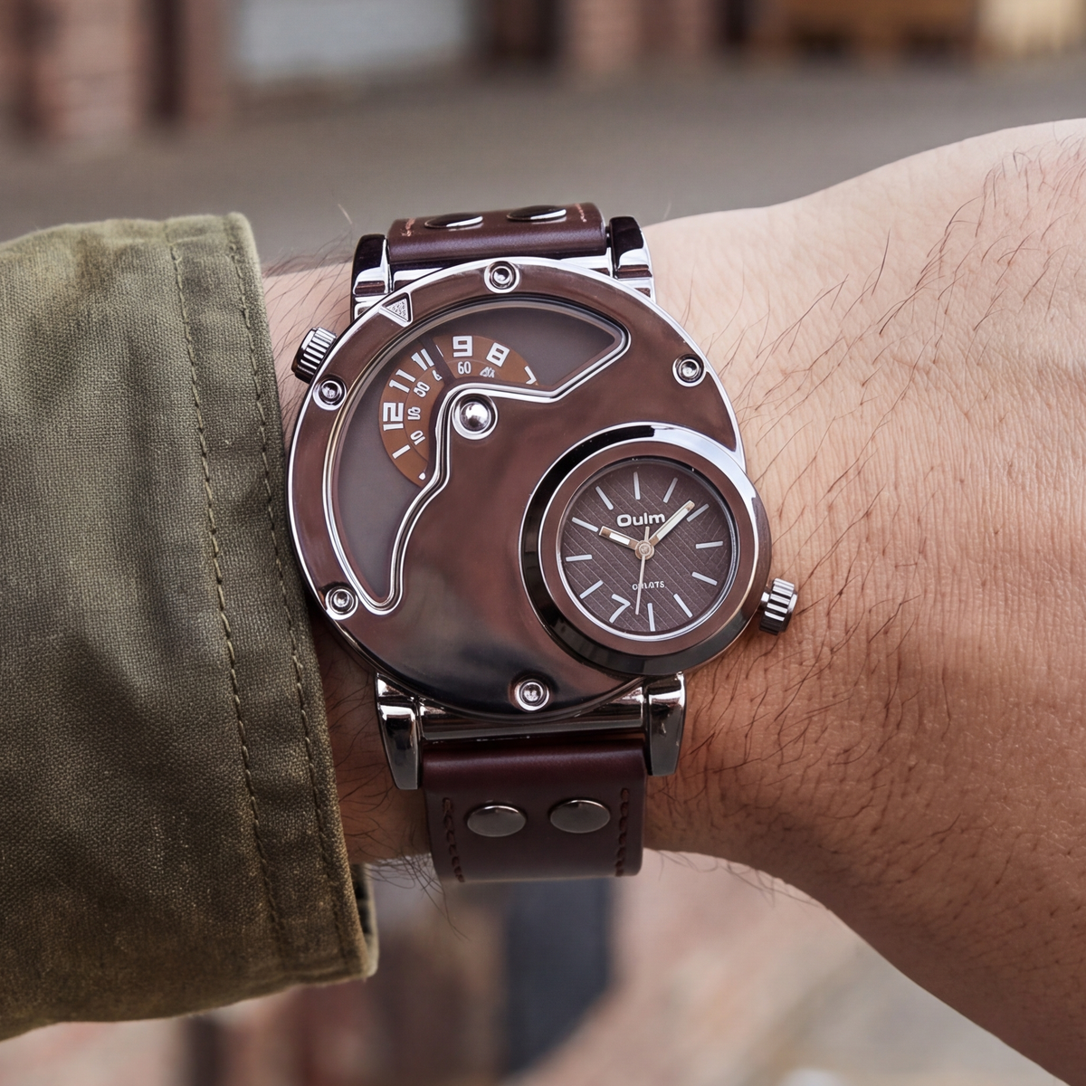 Kane Twin Dial Watch
