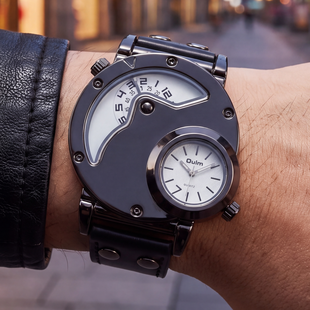 Kane Twin Dial Watch