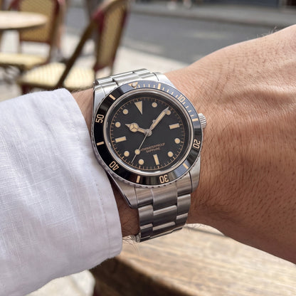 Keaton Sapphire Steel Watch