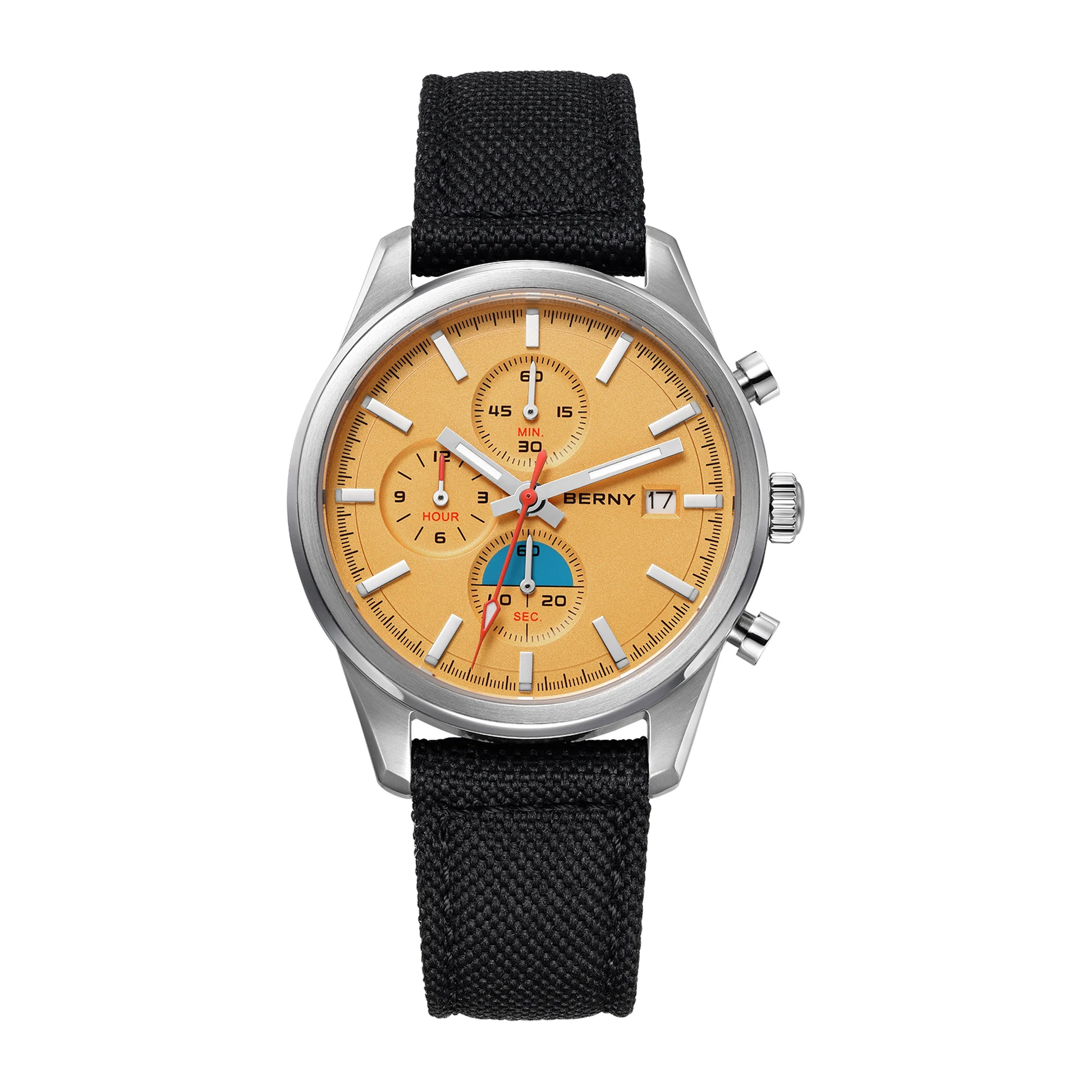 Kestrel Chronograph Sport Watch in Amber