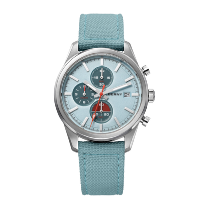 Kestrel Chronograph Sport Watch in Ice Blue