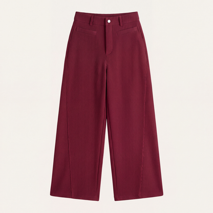Lila Wide-Leg Trousers