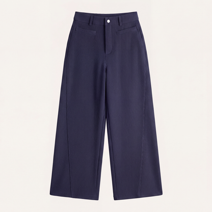 Lila Wide-Leg Trousers
