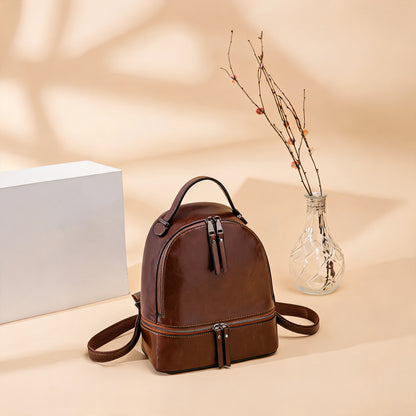 Linden Genuine Leather Backpack