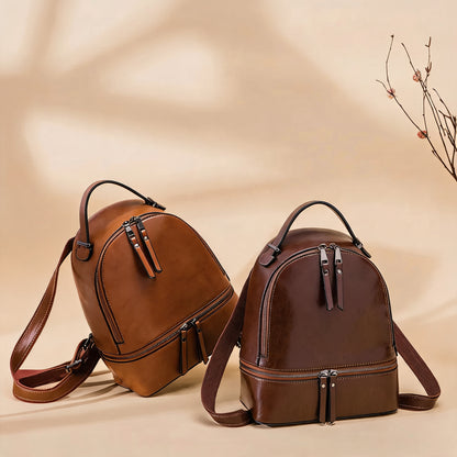 Linden Genuine Leather Backpack