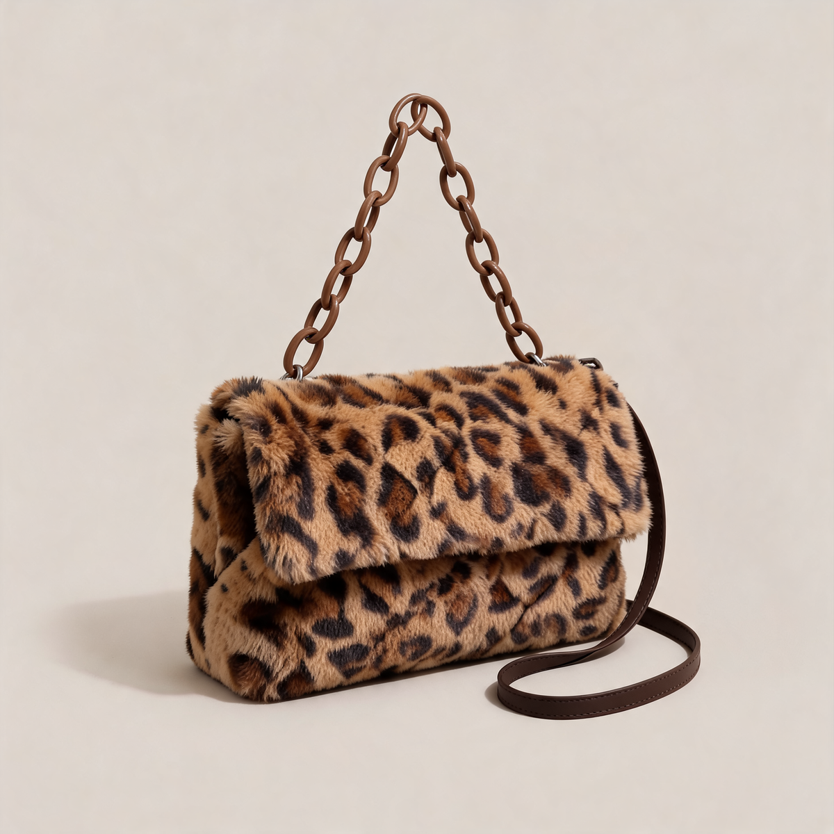 Lulu Plush Shoulder Bag