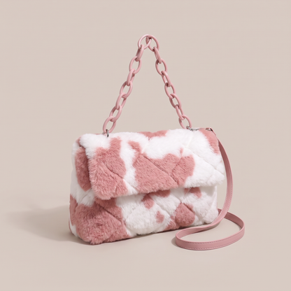 Lulu Plush Shoulder Bag