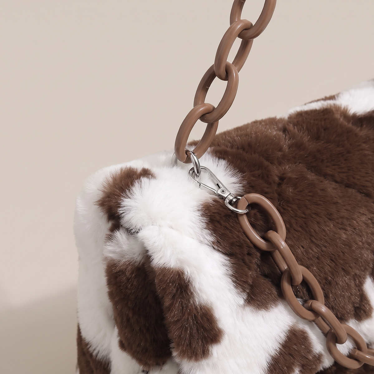 Lulu Plush Shoulder Bag