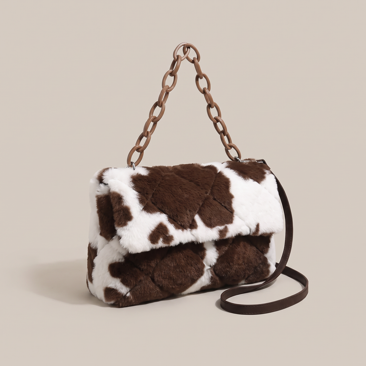 Lulu Plush Shoulder Bag