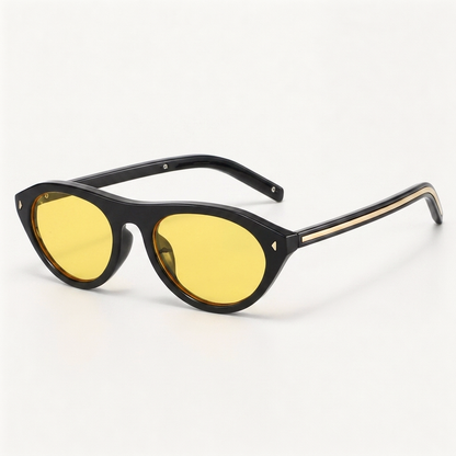 Lyra Black Yellow — angled