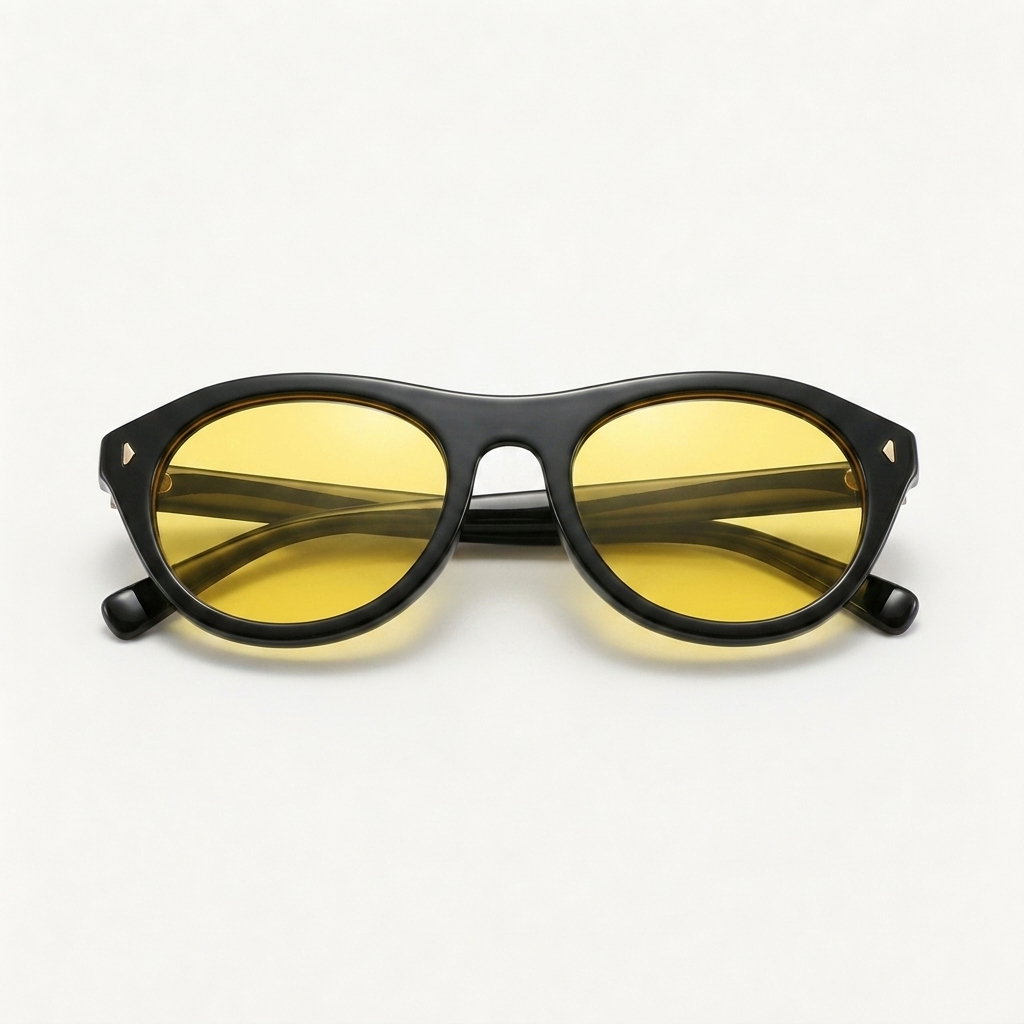 Lyra Black Yellow — folded