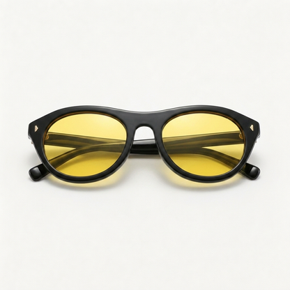 Lyra Black Yellow — folded