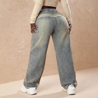Marisa Curved Seam Jeans