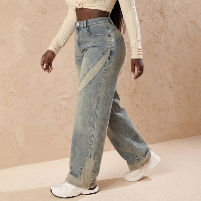 Marisa Curved Seam Jeans