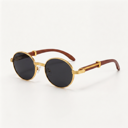 Marlow-Sunglasses Black — angled