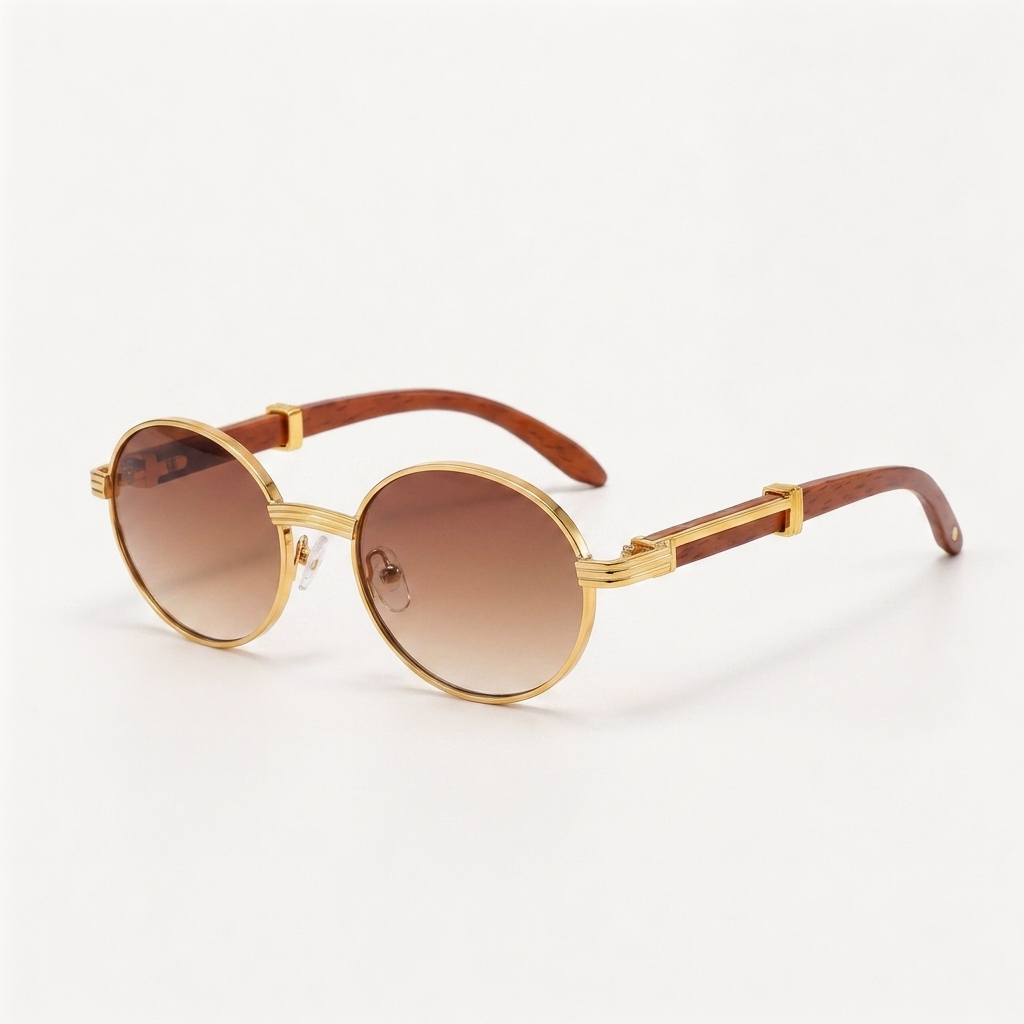 Marlow-Sunglasses Brown — angled