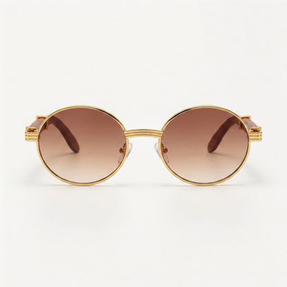 Marlow-Sunglasses Brown — front