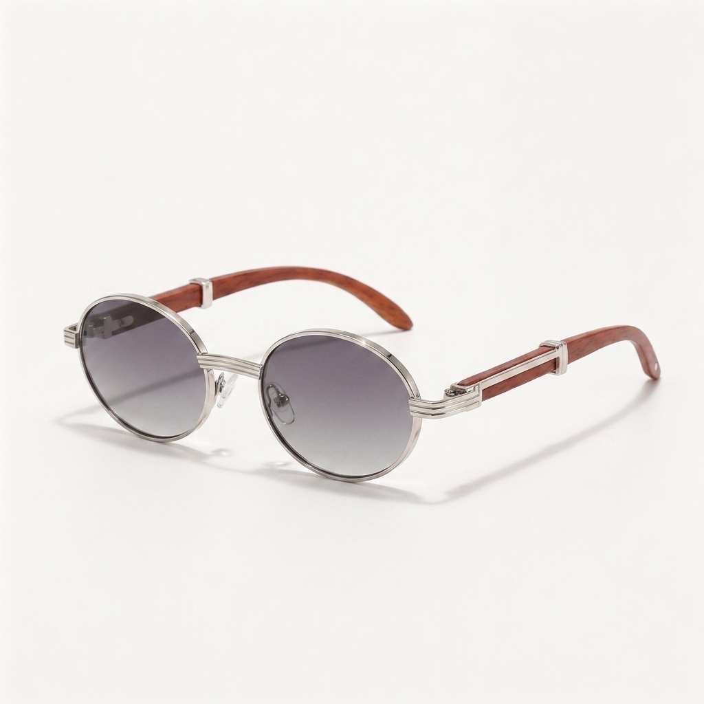 Marlow-Sunglasses Grey — angled